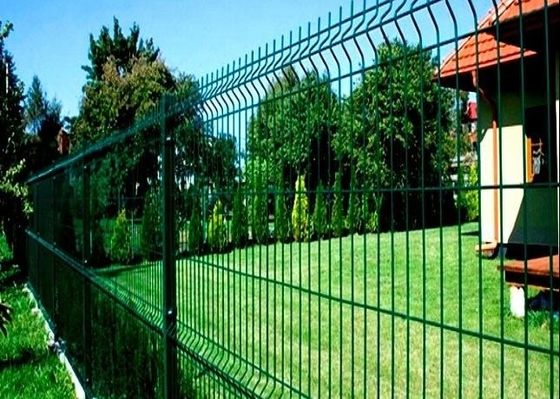پانل حصار مش گالوانیزه 3 بعدی 12 گیج 2 متر 2.5 متر 2.9 متر