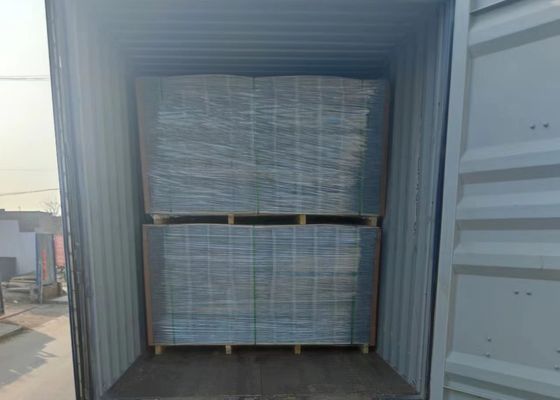 پانل های مش سیم جوش داده شده SGS برای نرده های عرشه پیاده رو 3.0 میلی متر
