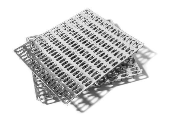 صفحات ضد شکاف 25mm×75mm مستطیل گالوانیزه گرم طراحی Odm