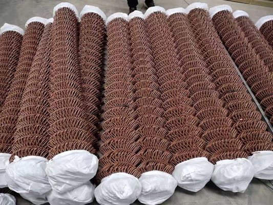 حصار مشبک سیکلون گالوانیزه 5 میلی متری رول 8 فوت