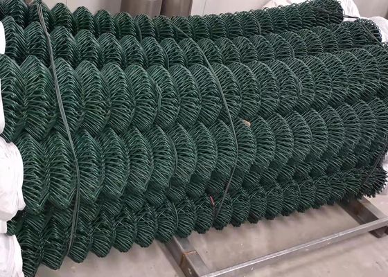 نرده سیمی زنجیر سیکلون 3 فوت الماس 9 گیج