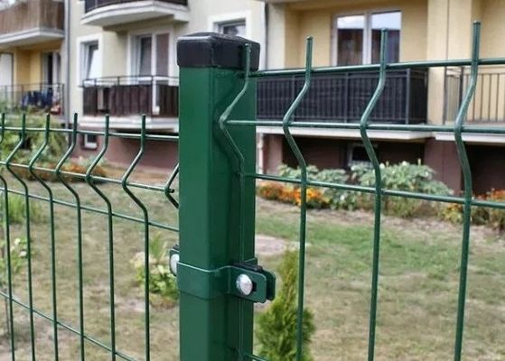 حصار فولادی خمیده با پوشش پودری برای بیمارستان های منطقه تجاری باغ