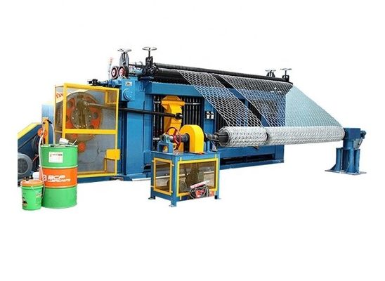 PLC کنترل سنگین وظیفه Gabion Box ماشین برای شبكه سیم شش گوشه ای