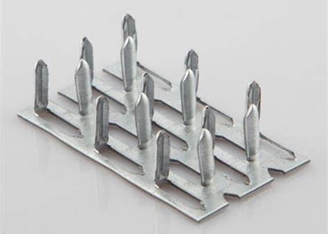 50mm عرض ضد شکاف صفحه مستطیل یک طرفه فلز ناخن فلز