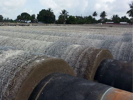 خطوط لوله دریایی ضد وزن آویز برای تقویت لایه بتنی خط لوله