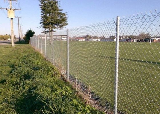 2.5mm-3.0mm گرم DIP گالوانیزه زنجیر لینک حصار 9 گج