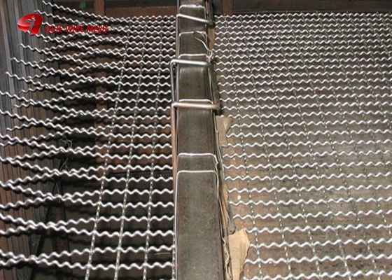 قدرت کششی بالا 8x13mm باز کردن فولاد ضد زنگ میش سیم پیچ