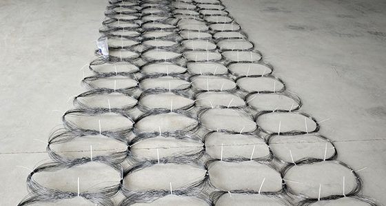 موانع کم دید 10 متری فولادی MZP-52 برای کاربردهای امنیتی