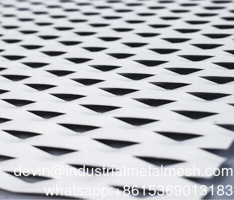 ورق فلزی از سیم الماس گسترده آلومینیوم PVDF