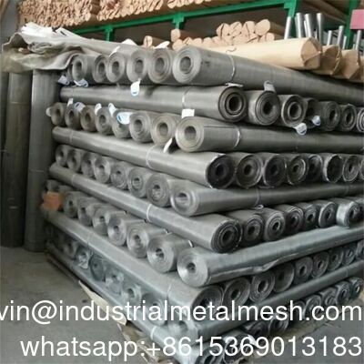 توری سیمی بافته شده از فولاد ضد زنگ با دوام و استحکام عالی