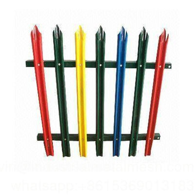 حصار پالیساد با پوشش پودری و گالوانیزه گرم ارزان قیمت