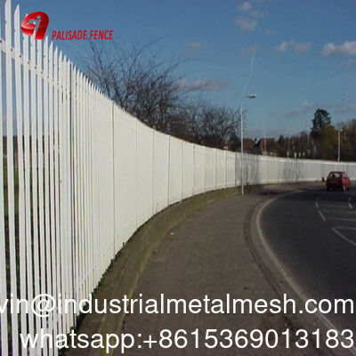 حصار امنیتی پالیساد سیمی سنگین با پوشش پودری