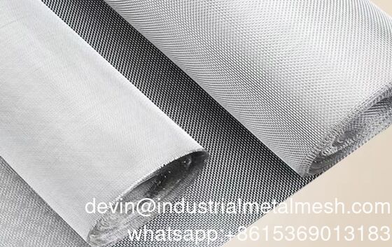 0.04mm 265mesh 304/316 فلتر پارچه ای از فولاد ضد زنگ