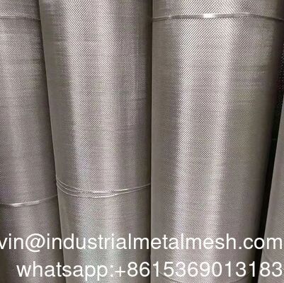 توری سیمی استیل ساده بافت 0.02-5.0 میلی متر قطر سیم و 1-500 مش