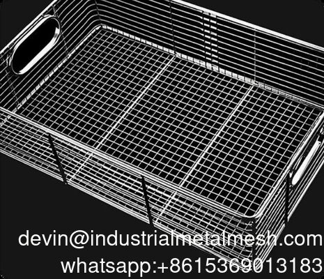 سینی سبد استیل ضد زنگ برای سبد استریل با عملیات پولیش الکترولیتی برای آزمایشگاه