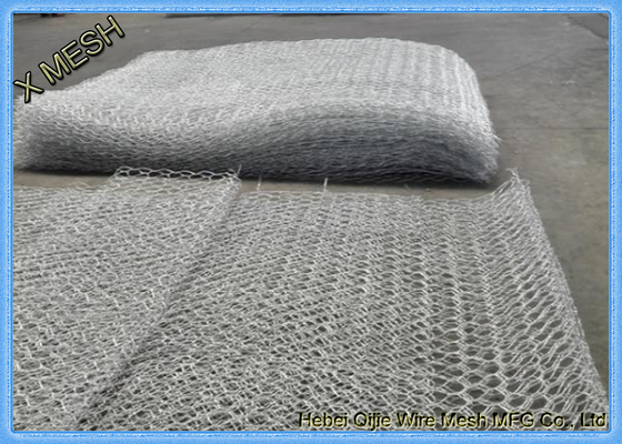 ASTM A 975 سیم مش با دیوار سبد، سبد گیبون اندازه ها 2m X 1m X 1m، 2x1x0.5m