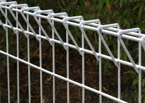 نرده های فلزی منحنی با امنیت بالا 2.1m X 2.4m ، نرده سیم توری Brc