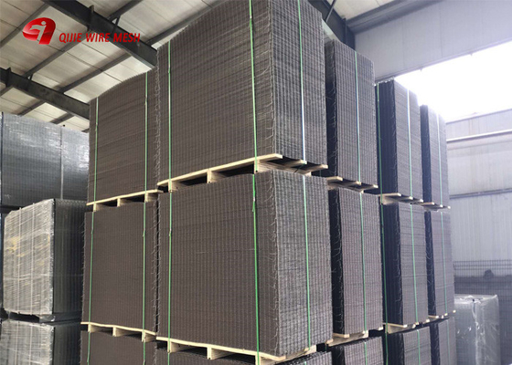 پانل های مشبک گالوانیزه و جوش داده شده مستطیلی / پانل های سیم 2.9 X 2.0 M اندازه