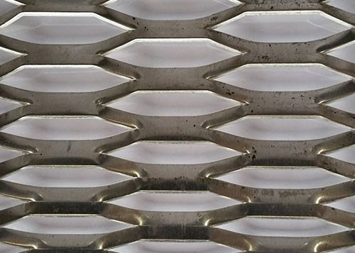 ضخامت 1 میلی متر عرض رشته مشبک آلومینیومی منبسط شده 6.3 میلی متر سوراخ